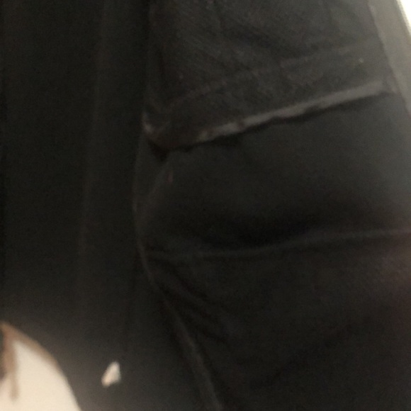 L FleeceLinedGap blackathleticjacket  2 inner&3 outer pockets❤️Likeit4price drop - Picture 8 of 16